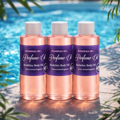 Onisavings 4 Fl Oz Burb3rry Body Oil Fragrance For Woman By Our Interpretation - Essential Oils for Soap Candle Diffuser Making Scents, Home Care Daily Use Fragrance, Multi Use Oil Gifts