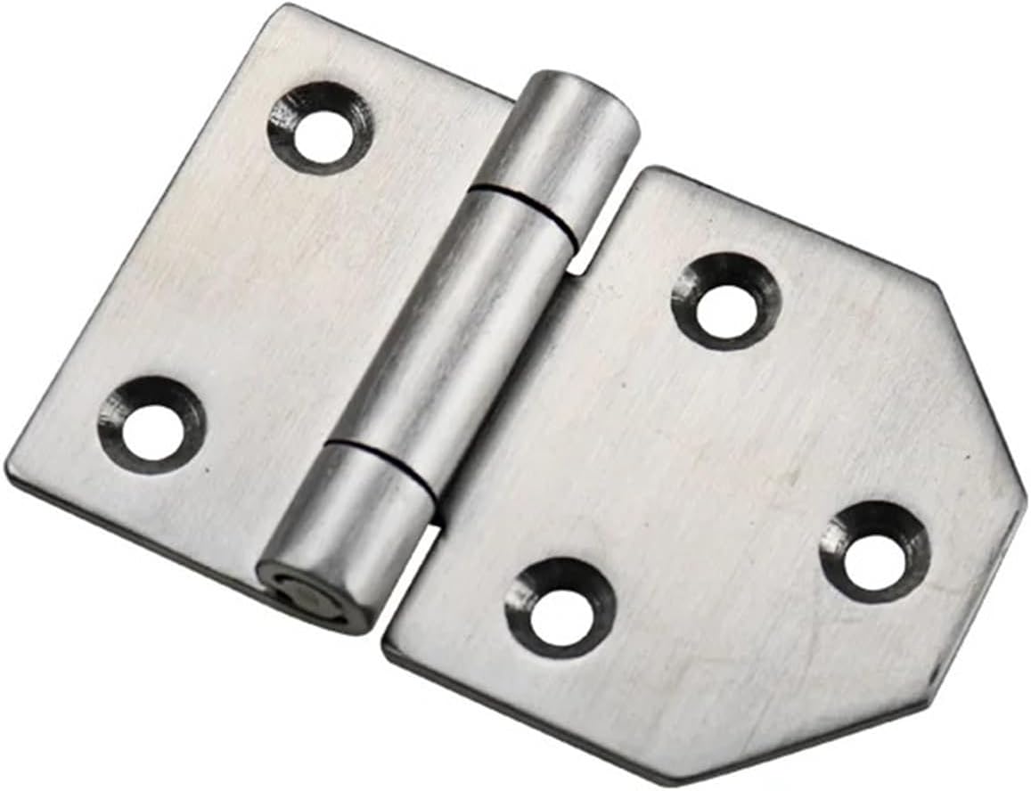 Industrial Oven Electric Control Cabinet Hinge 304 Stainless Steel Wire Drawing Mechanical Equipment Outdoor Box Hinge 1Pcs