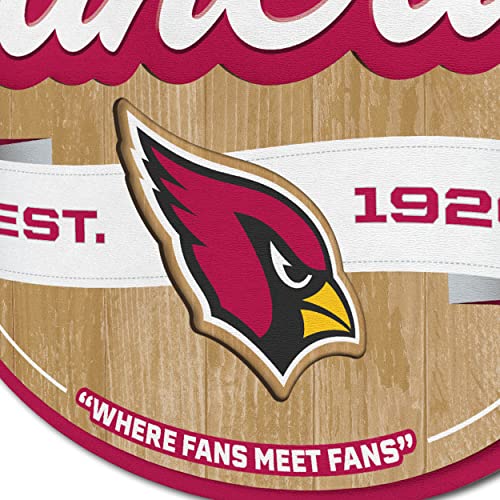 Image of YouTheFan NFL Arizona Cardinals FanCave Wall Art