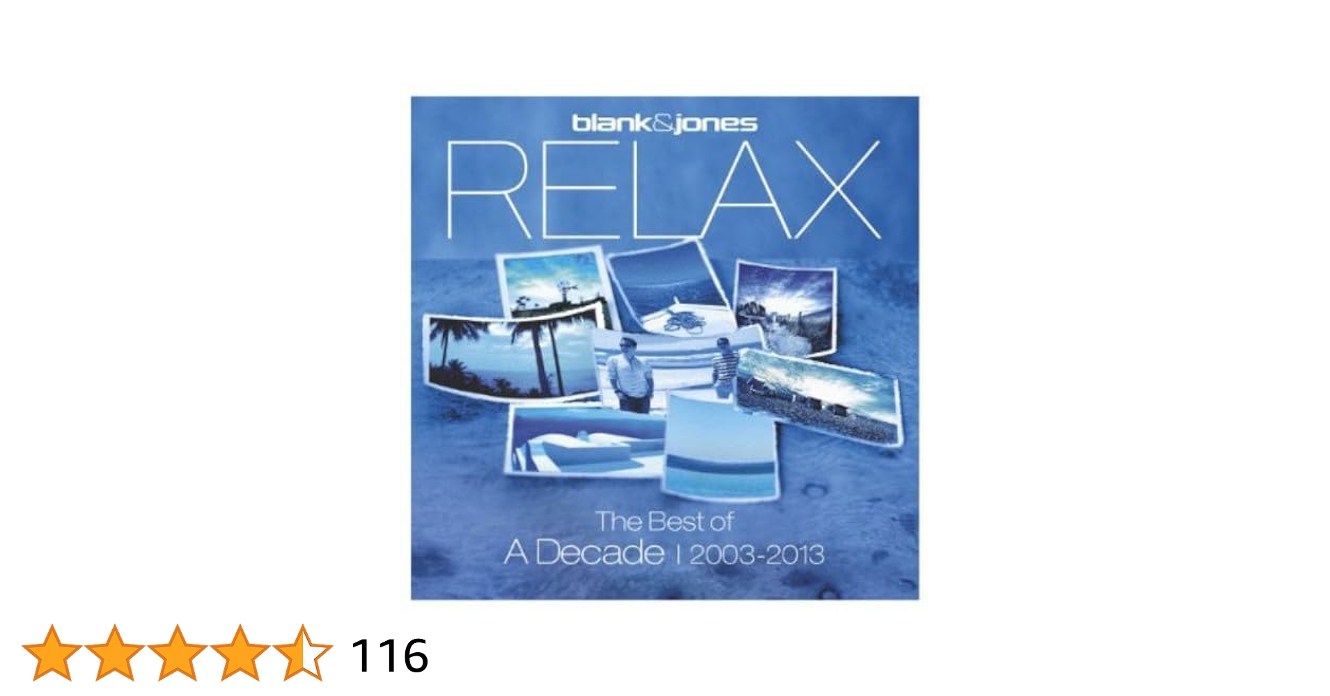 貴重　　blank&jones relax edition　８セット販売です。 貴重 blank&jones relax edition 8セット販売です