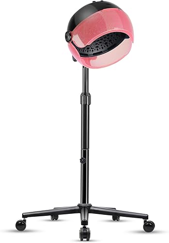 Ionic - Secador de pelo profesional con capucha de 1500 W, secador de pelo de pie con 3 modos, ajuste de tiempo y controles táctiles, secador de disponible en Yaxa Guatemala