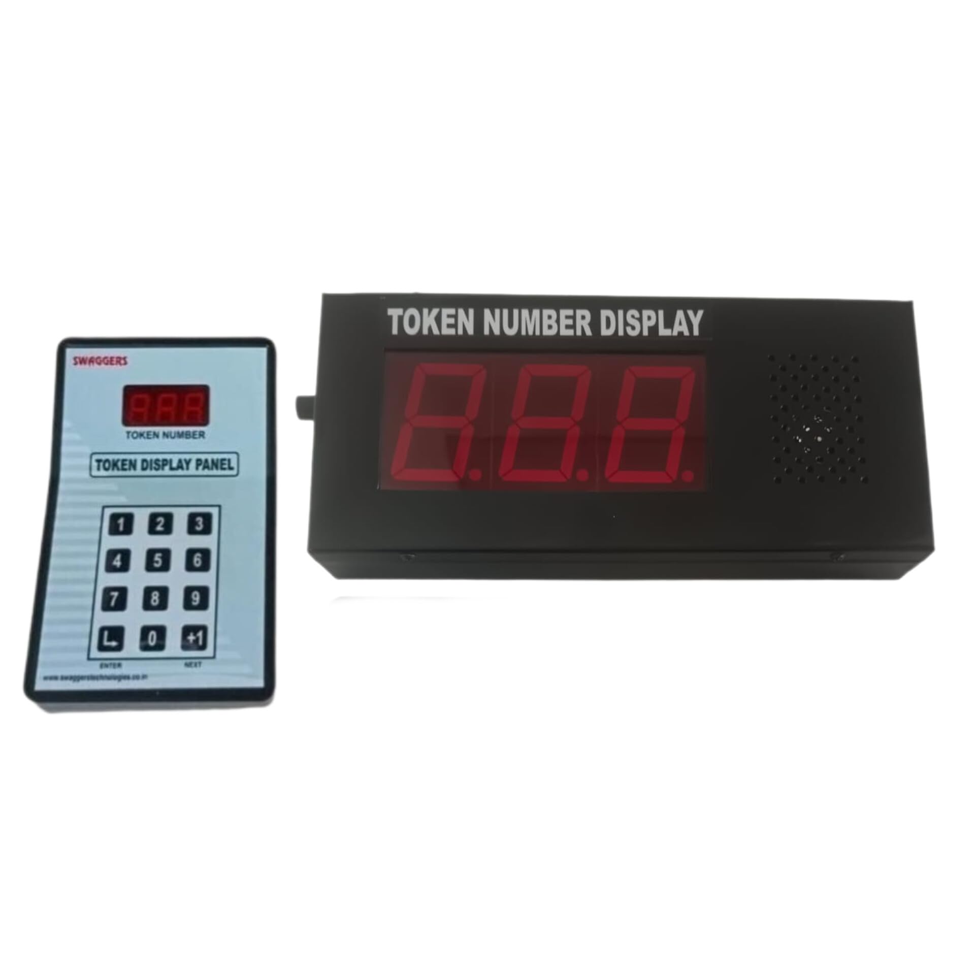 Wireless Token Display System with Dual Multi Language Voice Announcement and inbuilt Antenna-2 .3 inch Digit Size (Ding Dong, English, Hindi, Marathi, English+Hindi, English+Marathi)-image-34