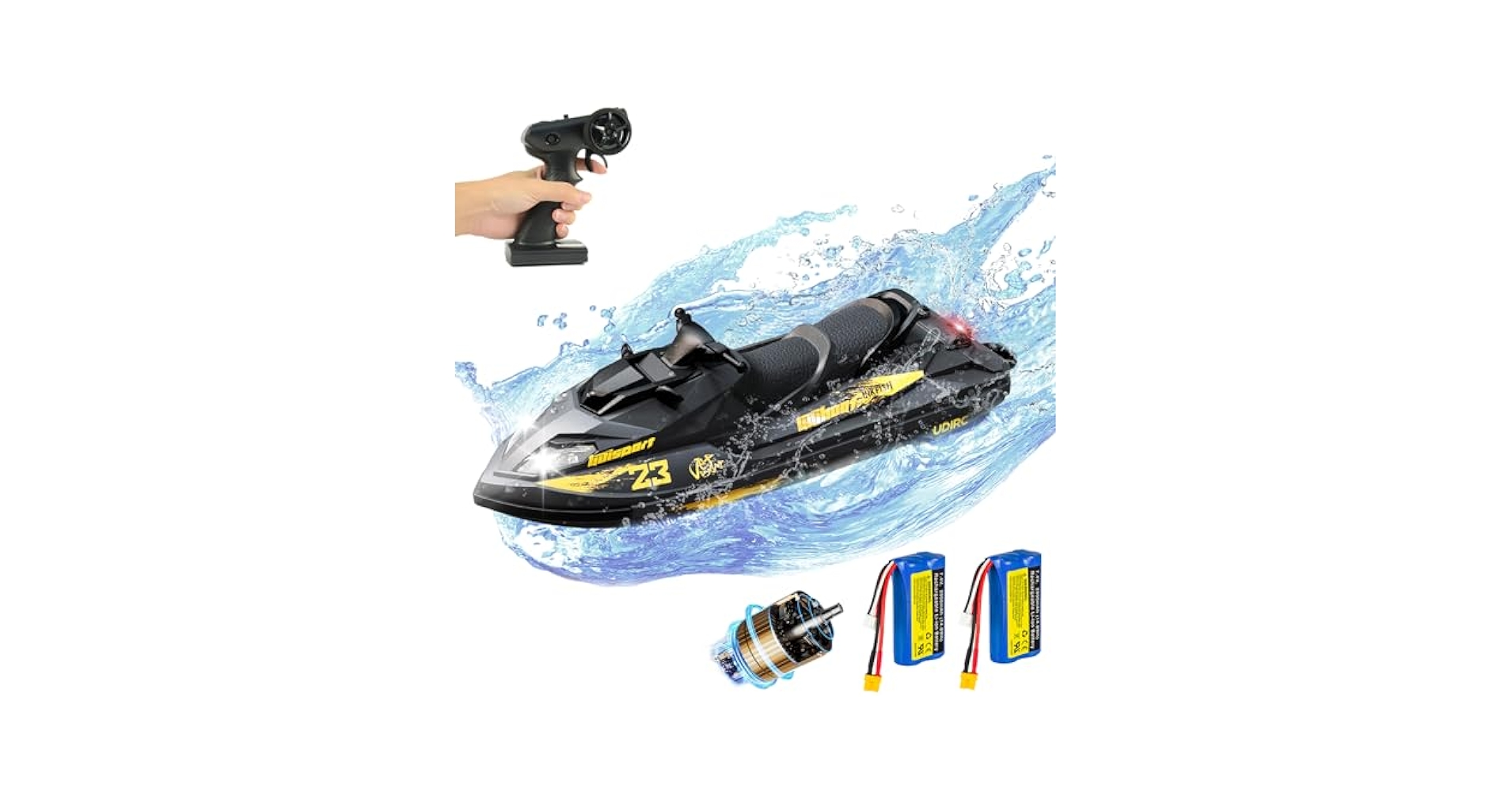 Amazon.com: Cheerwing UDI023PRO Brushless RC Jet Boat for