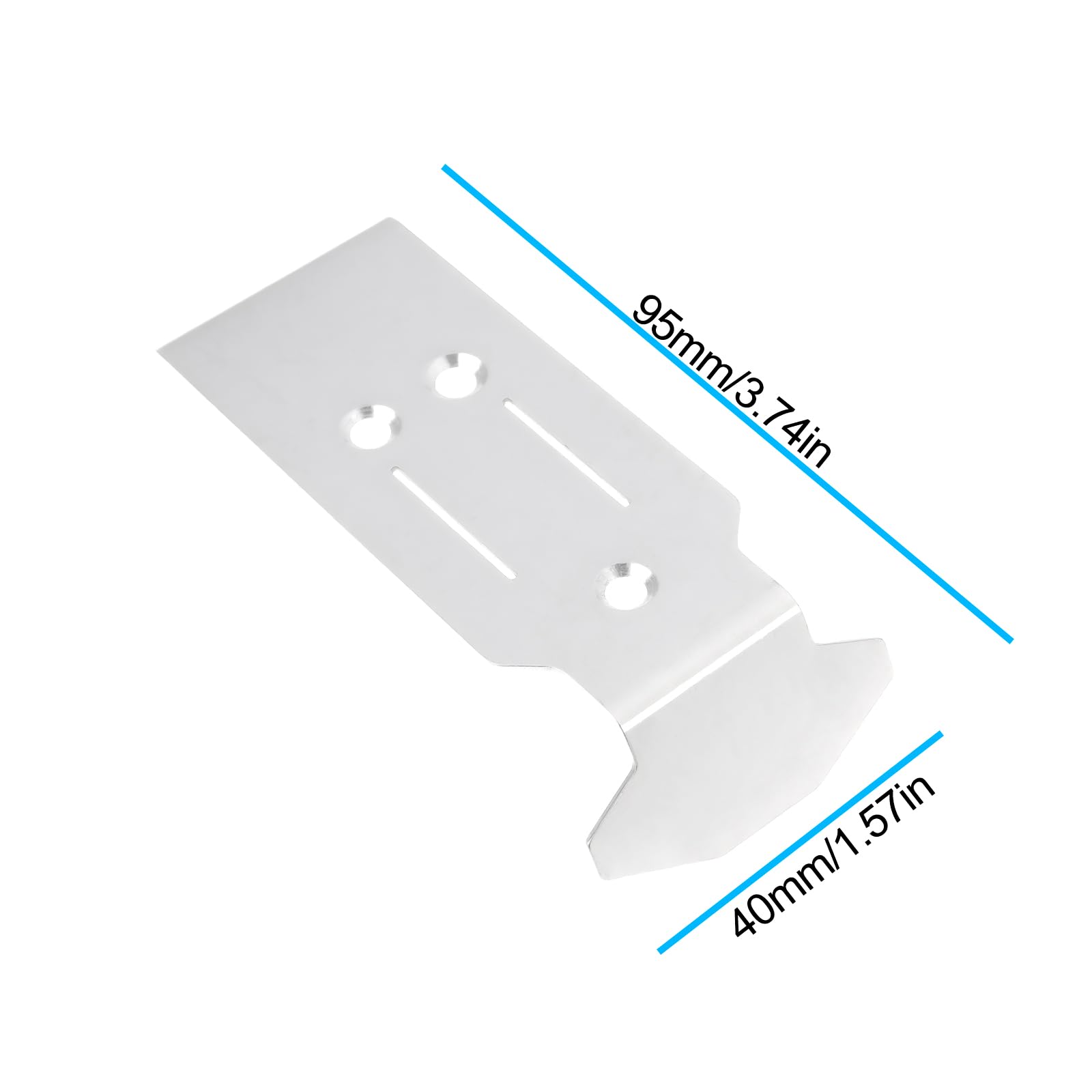 Create idea 1pc RC Car Chassis Armor Guard Plate Upgrade Parts - Image 4