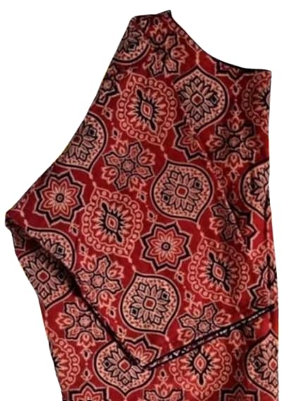 Readymade Kalamkari Cotton Shantiniketan Style Woman Blouse| Comfortable, Breathable, Lightweight, Ethnic|SL_1-picture-34