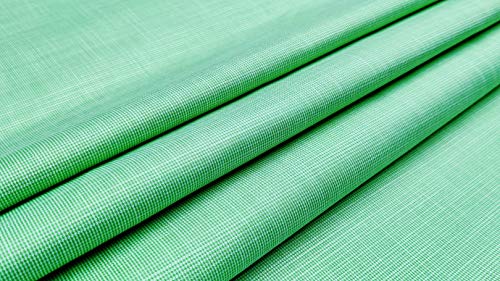 Image of JHABAK'S Unstitched Polycotton Giza Cotton Shirt Fabric For Men - Combo Pack of 2-1.60m Shirt Cloth Piece - 58 inch Width