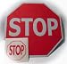 New Stop Sign Tin Traffic Metal Street Road Highway Sign
