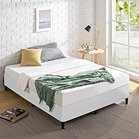 Zinus Double Bed Base Smart Ensemble Mattress Foundation - White
