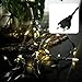 Produktbild hellum Pisello LED-Lichterkette innen, 220V strombetrieben Lichterkette warm-weiß 100er LEDs beleuchtete Länge 14,35m, Kabel grün Wohnzimmer DIY Dekoration Weihnachtsbaum Stecker für Innen 560916