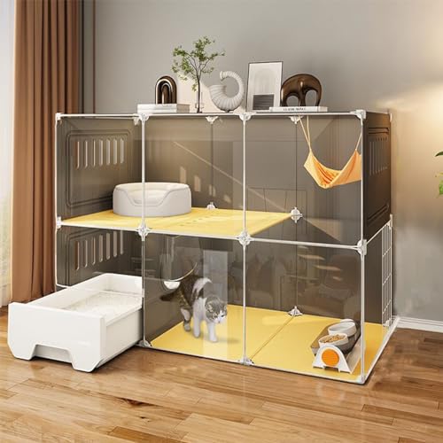 �͂܂ꂽ�L�p�v���C�T�[�N���A�����ȔL�p�P�[�W �����g�C���t�� DIY �L�͂� ���O���\�ȔL���� �N���[�g �⋭�v���b�g�t�H�[���t�� �L�p���B�� �������p(B 107 x 47 x 72cm)