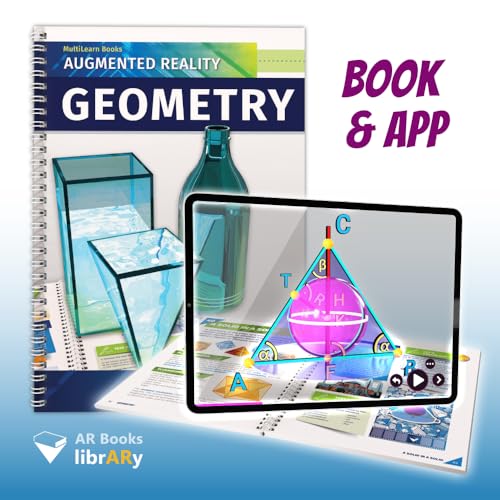 AR Books LibrARy - Geometry (Augmented-Reality-Buch auf Englisch)