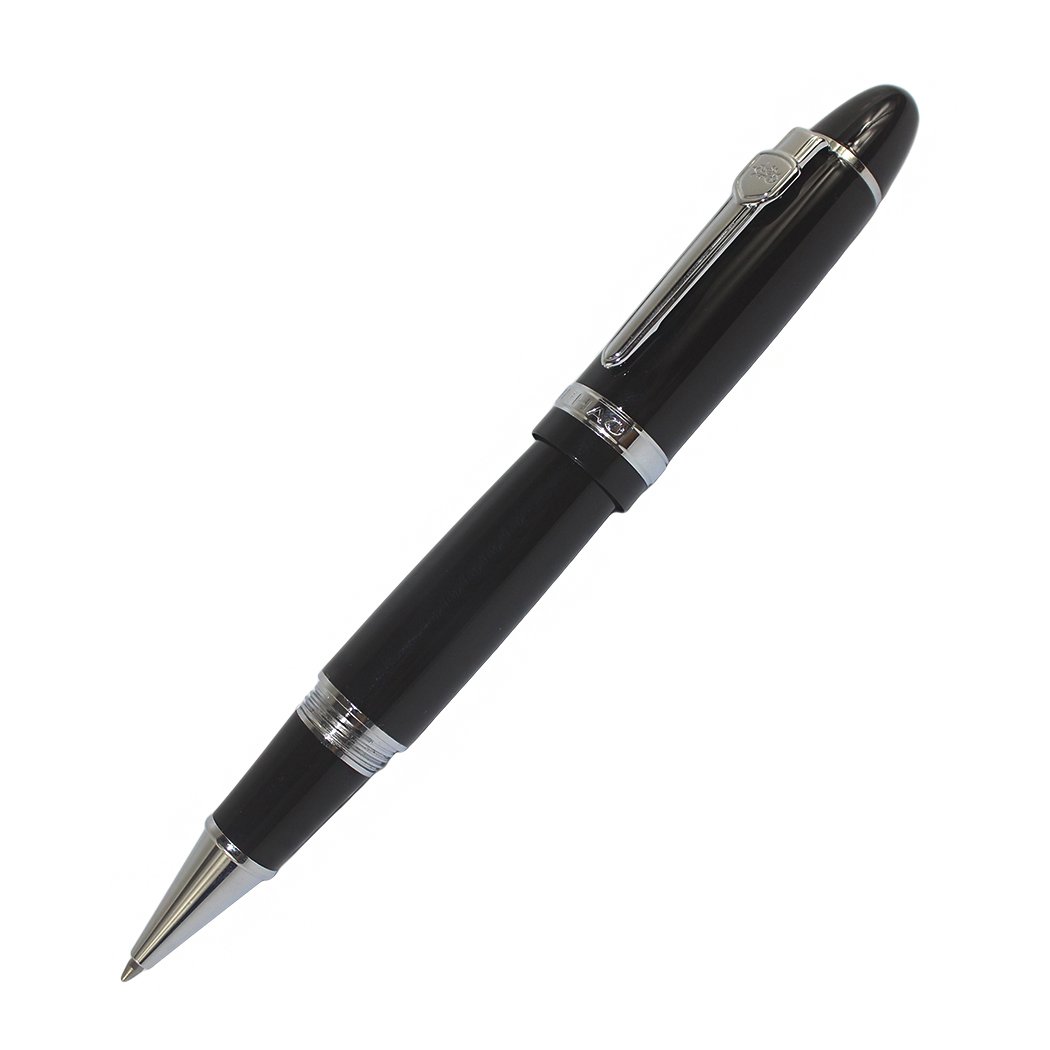 Zoohot Jinhao 159 Rollerball Pen Black Lacquer Silver Trim,Silver