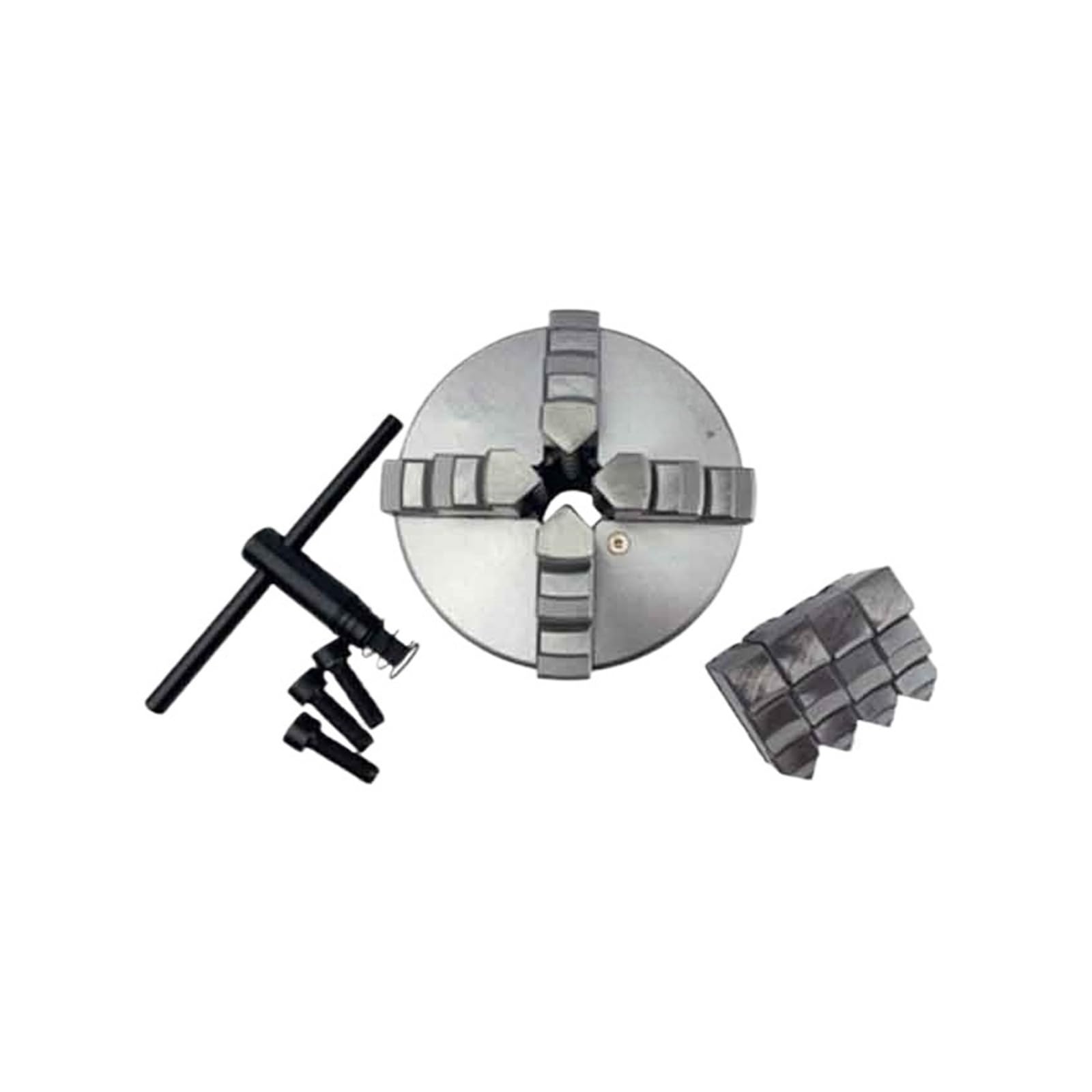Portabrocas de metal autocentrante de 4 mordazas de 130 mm K12-130 for uso industrial
