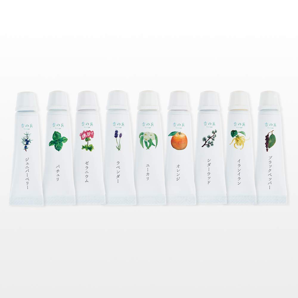 【新着商品】香の具 9色セット kanogu "9 color set" (Wa Amazon.co.jp: グラーストウキョウ(GRASSE TOKYO) 香の具 9色セット