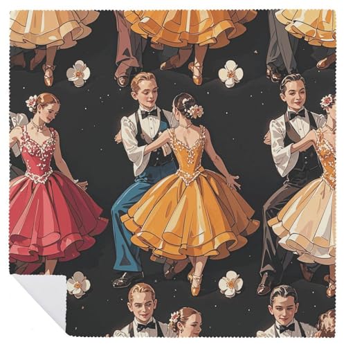 Servilletas de Tela Pequeñas con Patrón Floral 2 Pzas miniatura 6