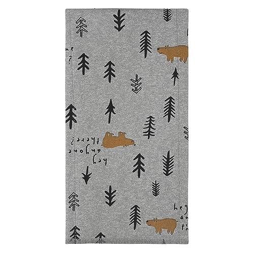 ONESIES 4-Pack Baby Boys Bear Flannel Burp Cloths2