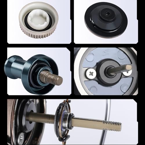 スピニングリール 海釣り 炭素繊維ボディ アルミスプール 6/1ステンレスベアリング 逆転スイッチ付 遠投・投げ釣り 軽量化 2000~3000番 各種 (3000番) 画像4