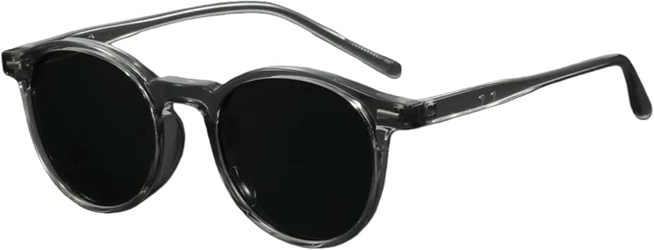 Sunglasses Retro Tr90 Glasses Unisex Polygon Design Fashion Shades Trending Oval Shape Uv400 Sunglasses-5