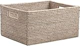 Dimensions pratiques : Avec une longueur de 24 cm, une largeur de 19 cm et une hauteur de 13 cm, elle est idéale pour organiser vos petits objets du quotidien