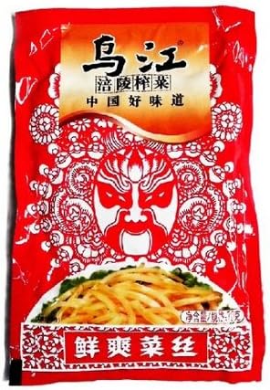 DD2 Sichuan Zha Cai Wujiang river card fuling pickle cabbage fresh snacks 70 g