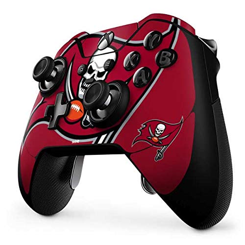 Skinit Decal Gaming Skin Compatible with Xbox One Elite Controller - Officially Licensed NFL Tampa Bay Buccaneers Large Logo Design