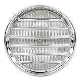 [Ampoule halogène haute performance] équipée d'une ampoule halogène intégrée qui offre une transparence lumineuse exceptionnelle et un éclairage fiable.Le flux lumineux brillant et constant améliore la visibilité nocturne, garantissant des déplacements plus sûrs pour les motocyclistes qui exigent fiabilité et clarté sur la route.