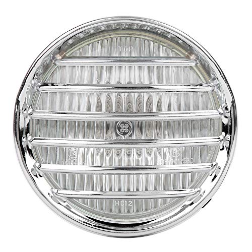 Phare avant de moto vintage pour remplacer un éclairage d'origine faiblard