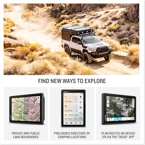 Image of Garmin Tread 2 - Overland Edition, Rugged 8-inch All-Terrain Navigator for Off-The-Grid Travels