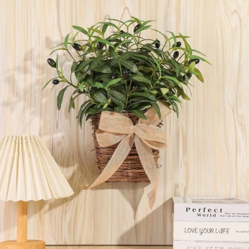 Panier suspendu rustique pour décoration interieure et pot de fleurs