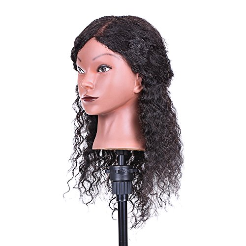 Cosmetology Mannequin Head Hairdressing Training Head for Hair Styling Practice Hair Braiding Dummy Head (03#)3