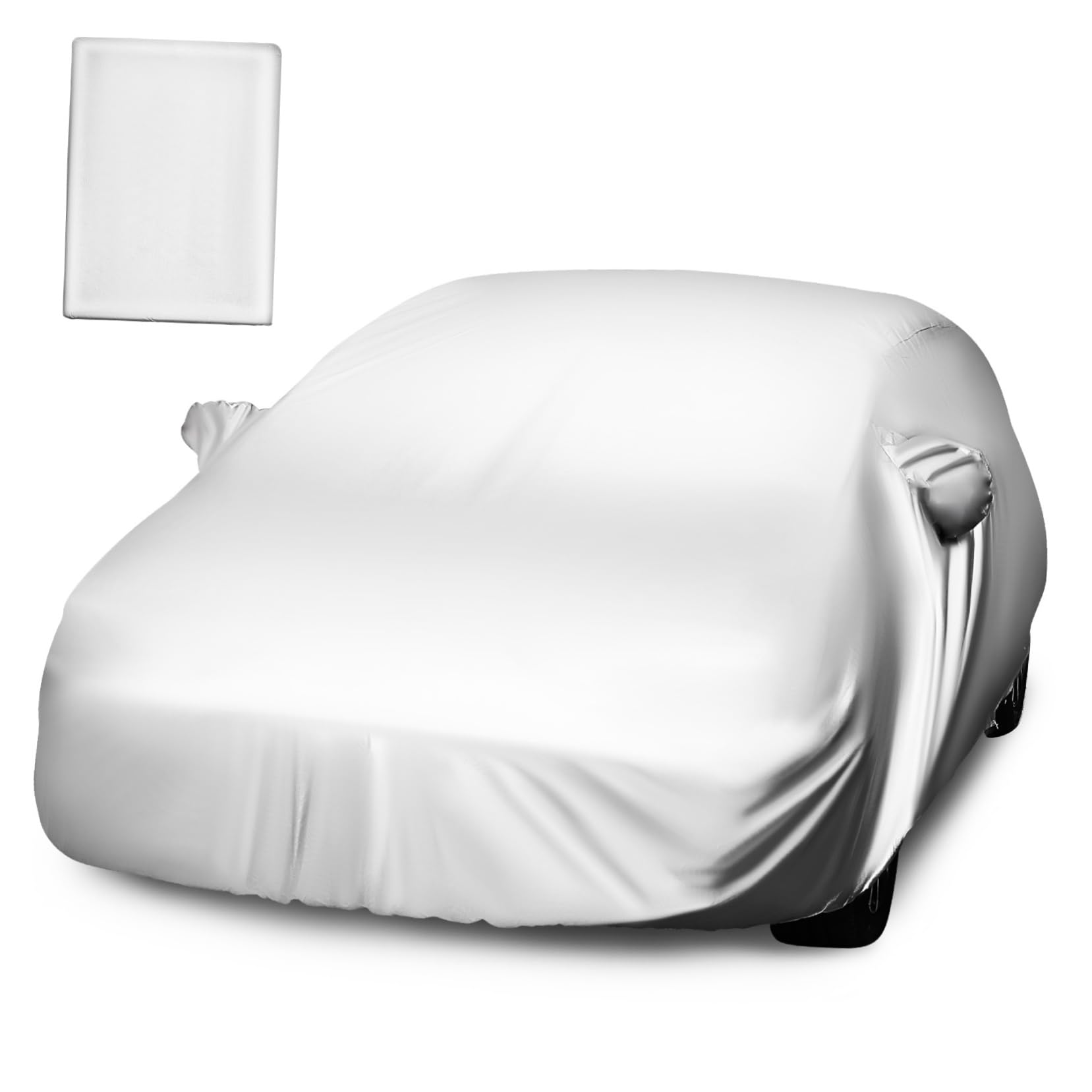 TOPPERFUN Automotive Car Cover Weather Wind Protection Cover Outdoor Car for Suvs Material XL