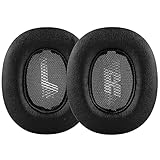 JULONGCR E55BT Earpads Replacement Ear Pads Cushion Cups Muffs Foam Pillow Parts Cover Compatible with JBL E55BT Over-Ear Headphones (Black)
