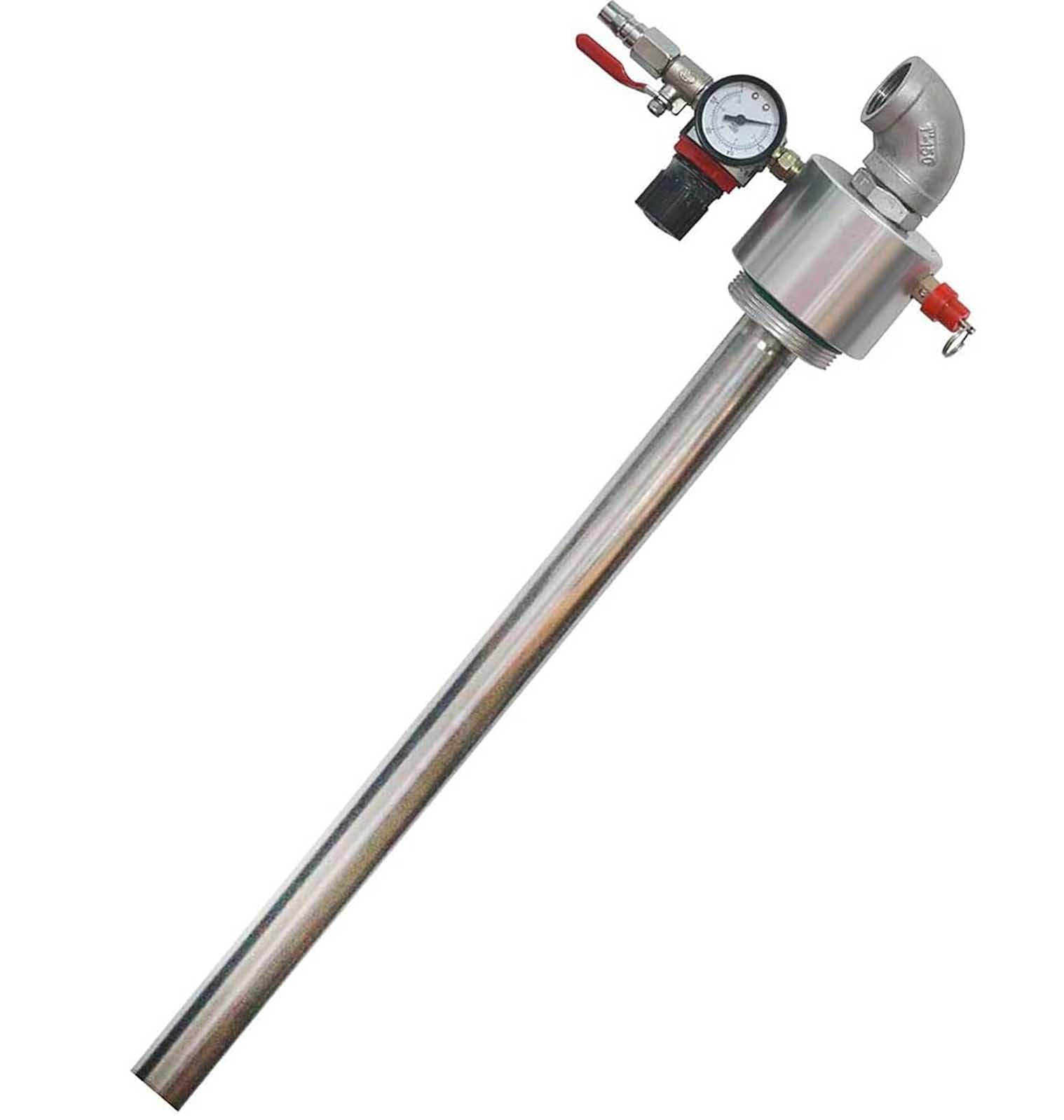 Pompa pneumatica for diluente, pompa for fusto da 4", pompa pneumatica for trasferimento olio for fusto, può trasportare diesel, acqua, olio motore, olio idraulico, olio for ingranaggi e altri liquidi
