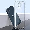 Ehr. iPhone 15 Pro Compatible Camera Protected Anti-Shock Ultra Slim TPU Transparent Silicone Case (Transparent, iPhone 15 Pro)