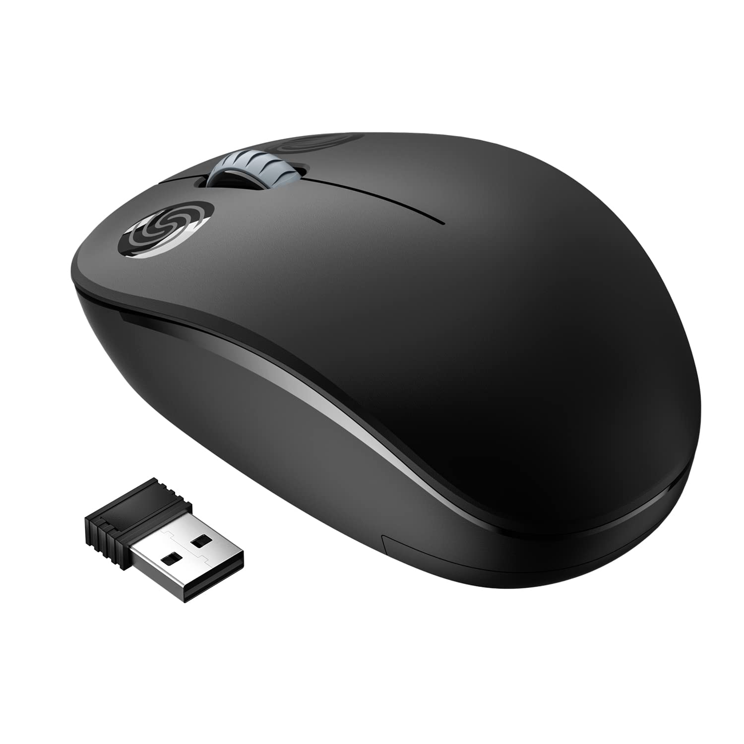 Yamdrok Wireless Mouse, 2.4G Ergonomic USB Cordless Mouse, with Nano Receiver Light Weight Gaming Mouse, Ultra-fast Scrolling Portable Mouse,15 Months Battery Life, for Laptop, PC, Chromebook, etc.