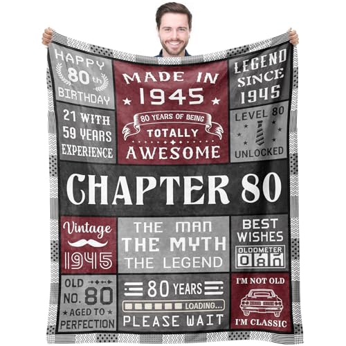 70th Birthday Gifts For Men Blanket 50*60, Happy 70th Birthday Gift Ideas, Gifts For 70-Year-Old, Gifts For Men Turning 70, Funny 70th Birthday Decorations, Unique Birthday Present 1956 Throw