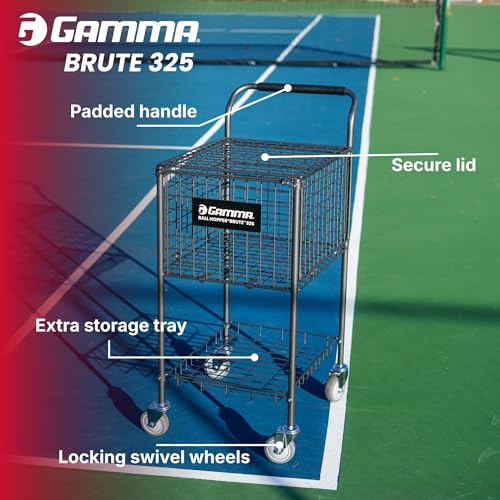 Gamma Brute 325 Heavy-Duty Wheels and Lid