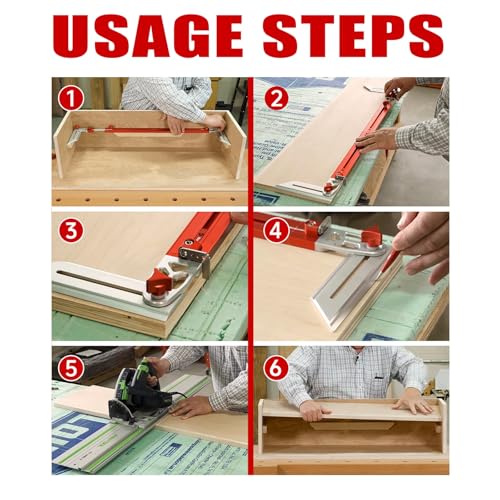 Outil gabarit d'escalier pour simplifier la découpe de cloisons sèches