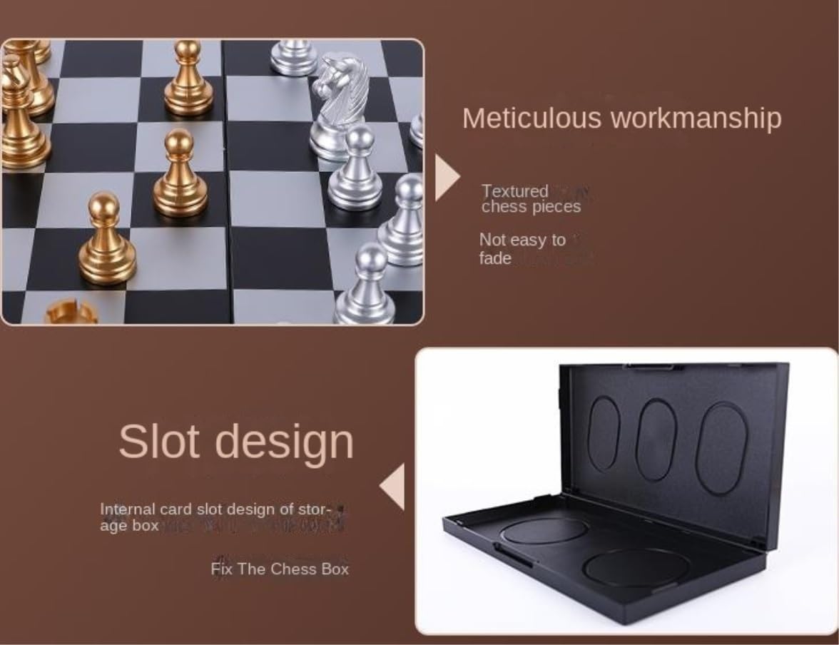 Szachy Szachy Składane Podróżne Magnetyczne Szachy I Szachy Szachownica Gra Planszowa Prezenty Wyjątkowe Gry Planszowe Chess Jeu