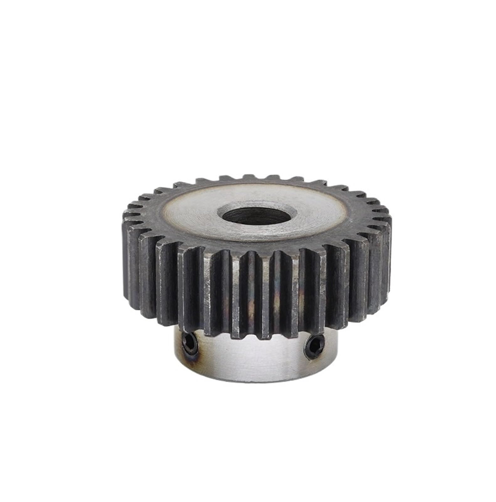 Bevel Gear Pinion Hardware Mechanical 1pcs 1.5M30T Spur Gear Bore Size 6.35/8/10/12/14/15/16/17mm Pinion Gear Low Carbon Steel Gear Wheel Motor(14mm)