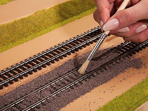 NOCH Profi-Schotter „Gneis“, rotbraun, 250 g Fein, realistische Gleisbettung für Spur N und Z