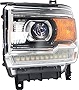 Garage-Pro Headlight Compatible with 2015 Chevrolet Silverado 2500 HD, Fits 2015 Chevrolet Silverado 3500 HD, Fits 2014-2015 GMC Sierra 1500, Fits 2019 GMC Sierra 1500 Limited Driver Side LED CAPA