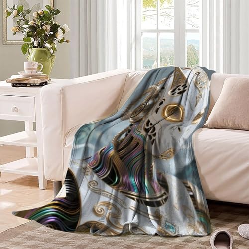 Couverture moelleuse microfibre 180x200 lit double haute densité - 4