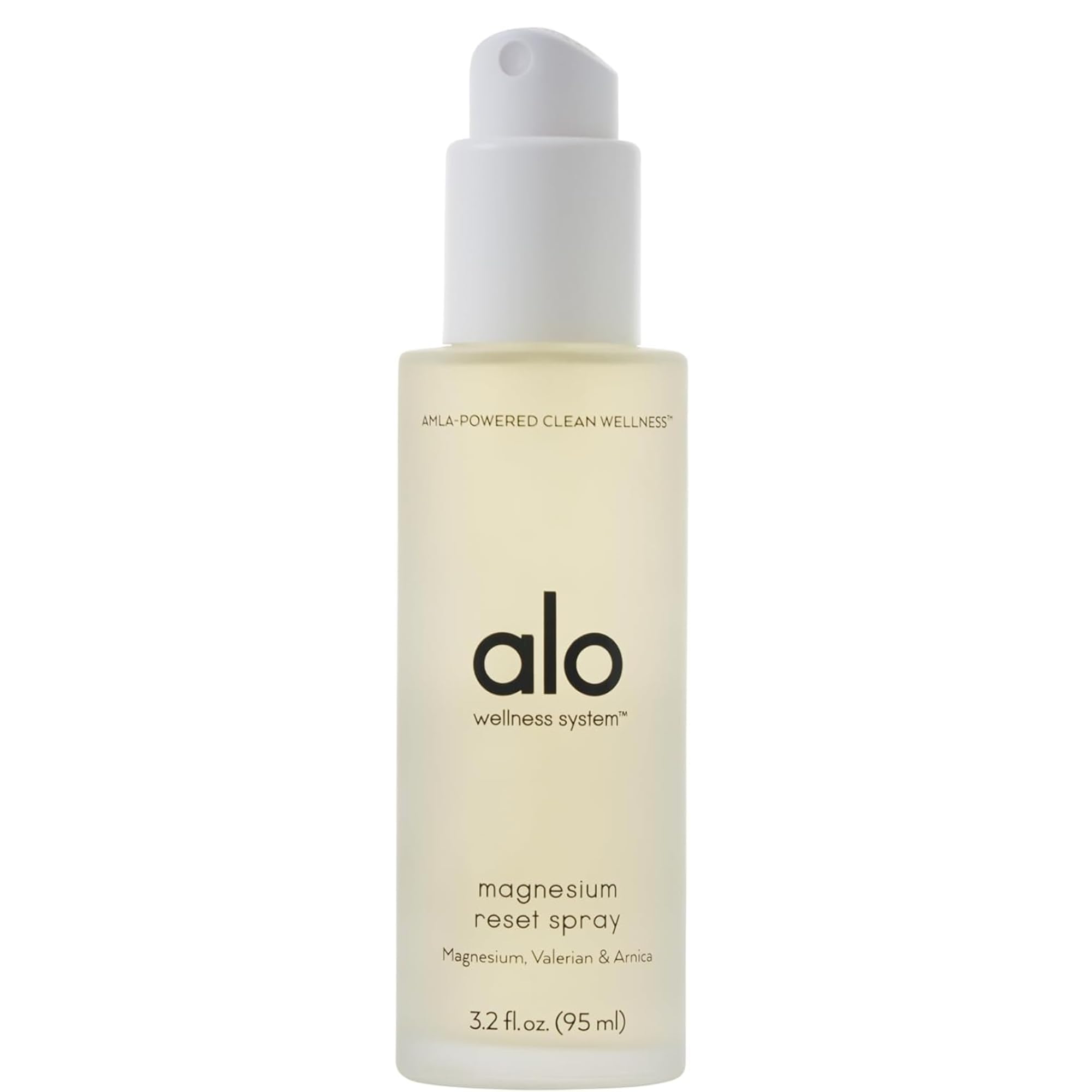 Alo Magnesium Oil Spray | For Sleep, Stress & Anxiety Relief | Fast-Absorbing Magnesium with Valerian Root, Arnica & Essential Oils | Non-Sticky Body & Pillow Mist | 3.2 oz