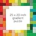 LEGO Rainbow Bricks 1000 Piece Jigsaw Puzzle