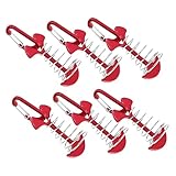 Accessoires de tente : conception unique en forme d'arête de poisson, insérez planche de et faites pivoter pour fixer fermement , piquets de neige extérieurs