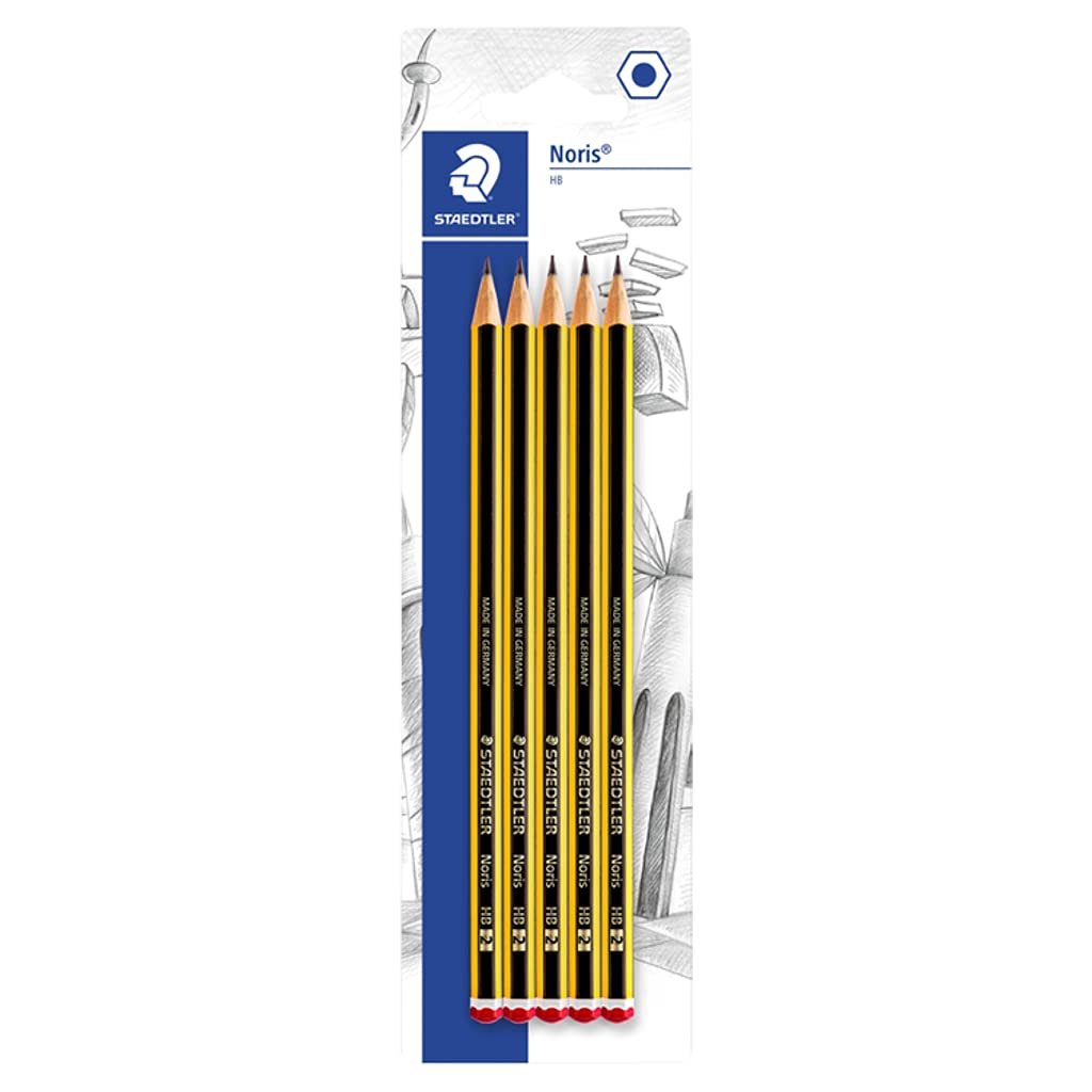 Staedtler Noris HB 5 Pencils