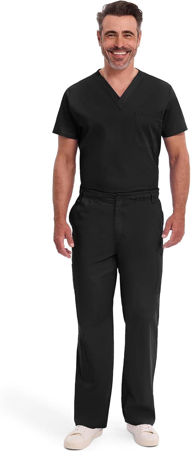 Dickies Men's Pull-On Pant with 7 Pockets Elastic Waistband with Button Closure 81006 - Image 6