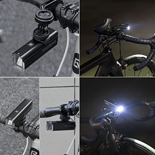 Rockbros Bike Light 1000 Lumens Usb Rechargeable Bike Headlight Led Ipx6 Waterproof Bike Front Light 5 Modes Aluminum Alloy Super Bright Bike Light For Night Riding #TOP3