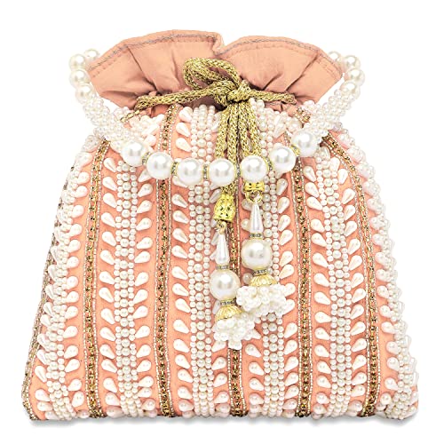 Image of Peora Potli Bags for Women Bag Clutch Ethnic Bride Purse Gift for Women